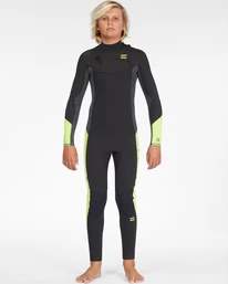 Billabong 4/3mm Absolute - Combinaison De Surf Zip Poitrine Pour Garçon 8-16 Ans – Image 3