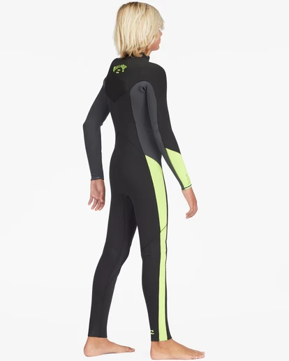Billabong 4/3mm Absolute - Combinaison De Surf Zip Poitrine Pour Garçon 8-16 Ans – Image 10