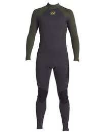 Billabong 3/2mm Intruder - Combinaison De Surf Back Zip Pour Garçon 8-16 Ans