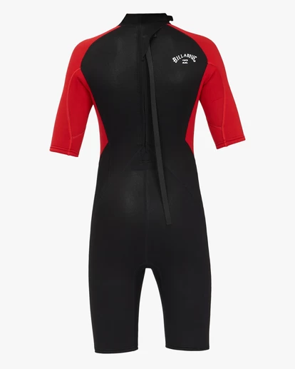 Billabong 2/2mm Intruder - Springsuit Back Zip Manches Courtes Pour Garçon – Image 8