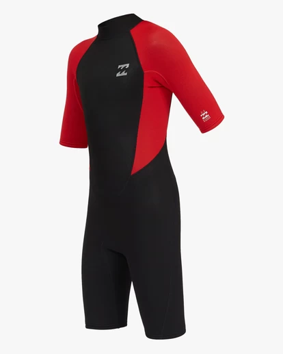 Billabong 2/2mm Intruder - Springsuit Back Zip Manches Courtes Pour Garçon – Image 7