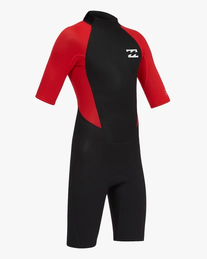 Billabong 2/2mm Intruder - Springsuit Back Zip Manches Courtes Pour Garçon – Image 9