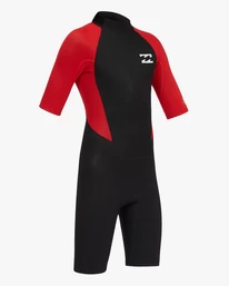 Billabong 2/2mm Intruder - Springsuit Back Zip Manches Courtes Pour Garçon – Image 3