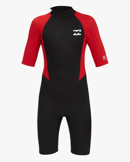 Billabong 2/2mm Intruder - Springsuit Back Zip Manches Courtes Pour Garçon – Image 10