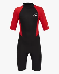 Billabong 2/2mm Intruder - Springsuit Back Zip Manches Courtes Pour Garçon – Image 4