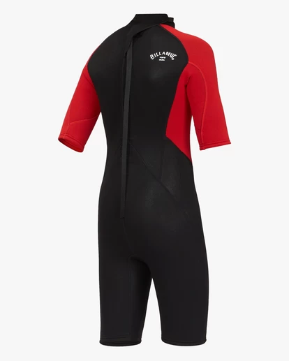 Billabong 2/2mm Intruder - Springsuit Back Zip Manches Courtes Pour Garçon – Image 11