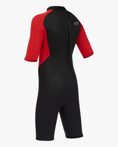 Billabong 2/2mm Intruder - Springsuit Back Zip Manches Courtes Pour Garçon – Image 12