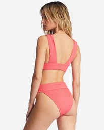 Billabong Summer High - Haut De Bikini Coupe Plunge Pour Femme – Image 3