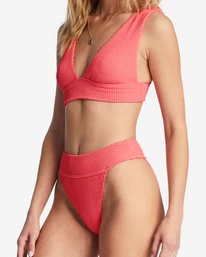 Billabong Summer High - Haut De Bikini Coupe Plunge Pour Femme – Image 4