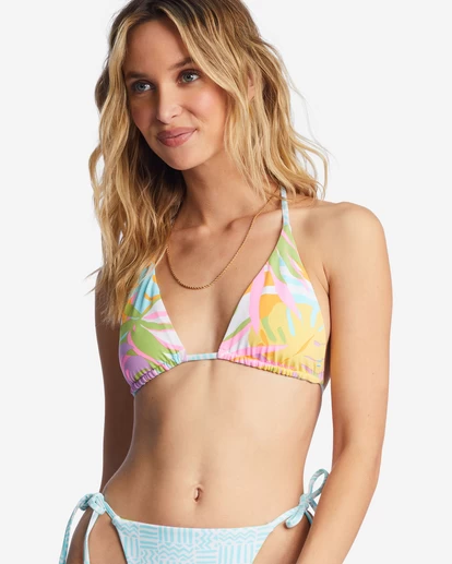 Billabong Dreamland Rev Multi - Haut De Bikini Triangle Réversible Pour Femme – Image 13