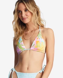 Billabong Dreamland Rev Multi - Haut De Bikini Triangle Réversible Pour Femme – Image 6