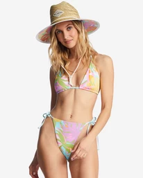 Billabong Dreamland Rev Multi - Haut De Bikini Triangle Réversible Pour Femme – Image 7