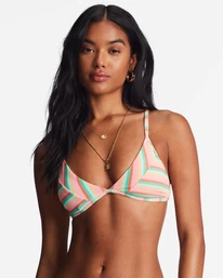 Billabong Island Glow Tanlines Charlie - Haut De Bikini Triangle Fixe Pour Femme – Image 4