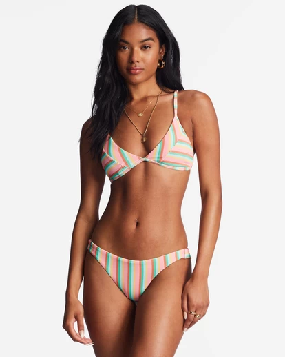 Billabong Island Glow Tanlines Charlie - Haut De Bikini Triangle Fixe Pour Femme – Image 5