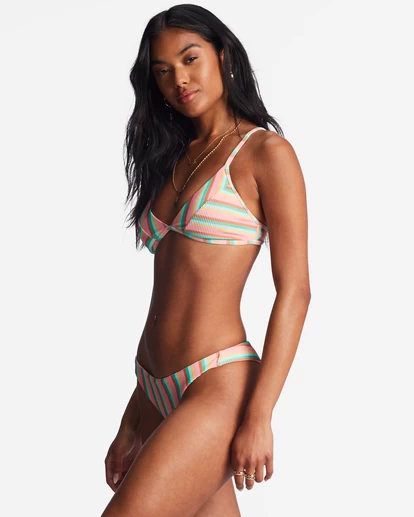 Billabong Island Glow Tanlines Charlie - Haut De Bikini Triangle Fixe Pour Femme – Image 6