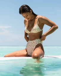 Billabong Aint She Sweet Tanlines Ceci - Haut De Bikini Triangle Pour Femme