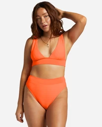 Billabong Lined Up Remi - Haut De Bikini Triangle Coupe Plunge Pour Femme – Image 5