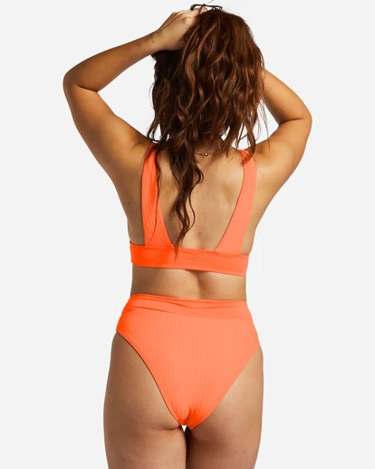 Billabong Lined Up Remi - Haut De Bikini Triangle Coupe Plunge Pour Femme – Image 12