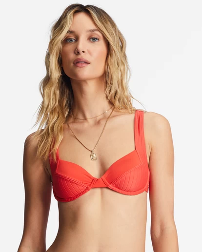 Billabong Lined Up Tyler - Haut De Bikini à Armatures Pour Femme – Image 10