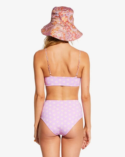 Billabong X Smiley Good Times Hi Retro - Bas De Bikini échancré Réversible Pour Femme – Image 11
