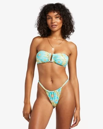 Billabong Summer Sky Ruched Hike - Bas De Bikini échancré Pour Femme – Image 4