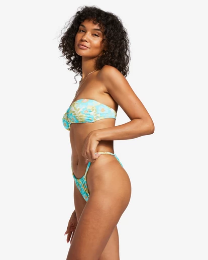 Billabong Summer Sky Ruched Hike - Bas De Bikini échancré Pour Femme – Image 10