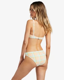 Billabong Check Please Lowrider - Bas De Bikini Coupe Medium Pour Femme