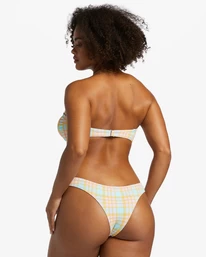 Billabong Check Please Cocoa - Bas De Bikini échancré Pour Femme – Image 5
