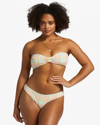 Billabong Check Please Cocoa - Bas De Bikini échancré Pour Femme – Image 6