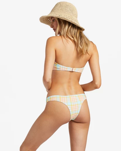 Billabong Check Please Cocoa - Bas De Bikini échancré Pour Femme – Image 7