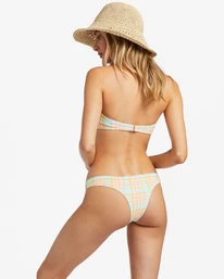 Billabong Check Please Cocoa - Bas De Bikini échancré Pour Femme