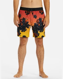 Billabong Kamea Lava Floral Layback - Boardshort Pour Homme