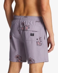 Billabong Keith Haring Flower Dance Layback - Boardshort Pour Homme – Image 6
