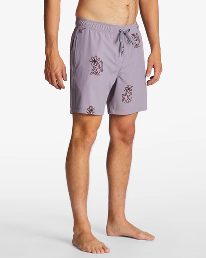 Billabong Keith Haring Flower Dance Layback - Boardshort Pour Homme – Image 13