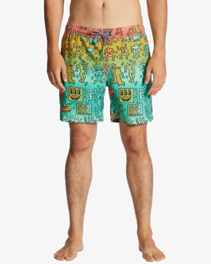 Billabong Keith Haring Bash Layback - Boardshort Pour Homme – Image 9