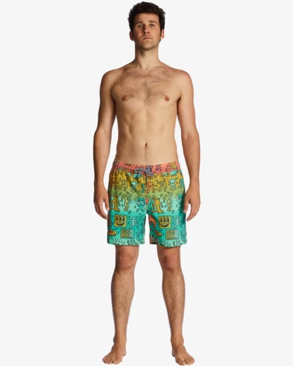 Billabong Keith Haring Bash Layback - Boardshort Pour Homme – Image 10