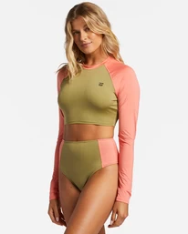 Billabong A/Div Crop - Lycra Manches Longues Cropped Pour Femme – Image 4