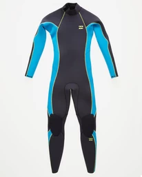 Billabong 4/3mm Absolute - Combinaison De Surf Back Zip Pour Garçon