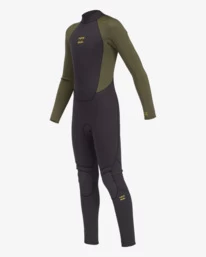 Billabong 4/3mm Intruder - Haut En Néoprène Back Zip Pour Garçon – Image 3